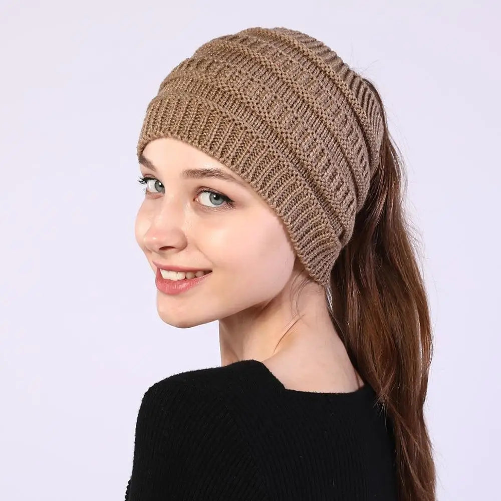 Bandeau Femme d'Hiver Tricoté Image