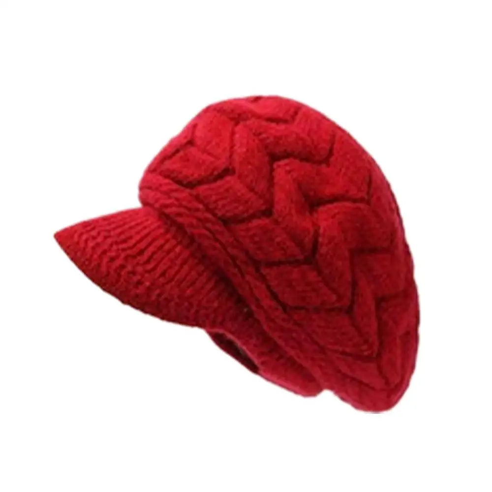 Béret Femme Épais Polaire Hiver