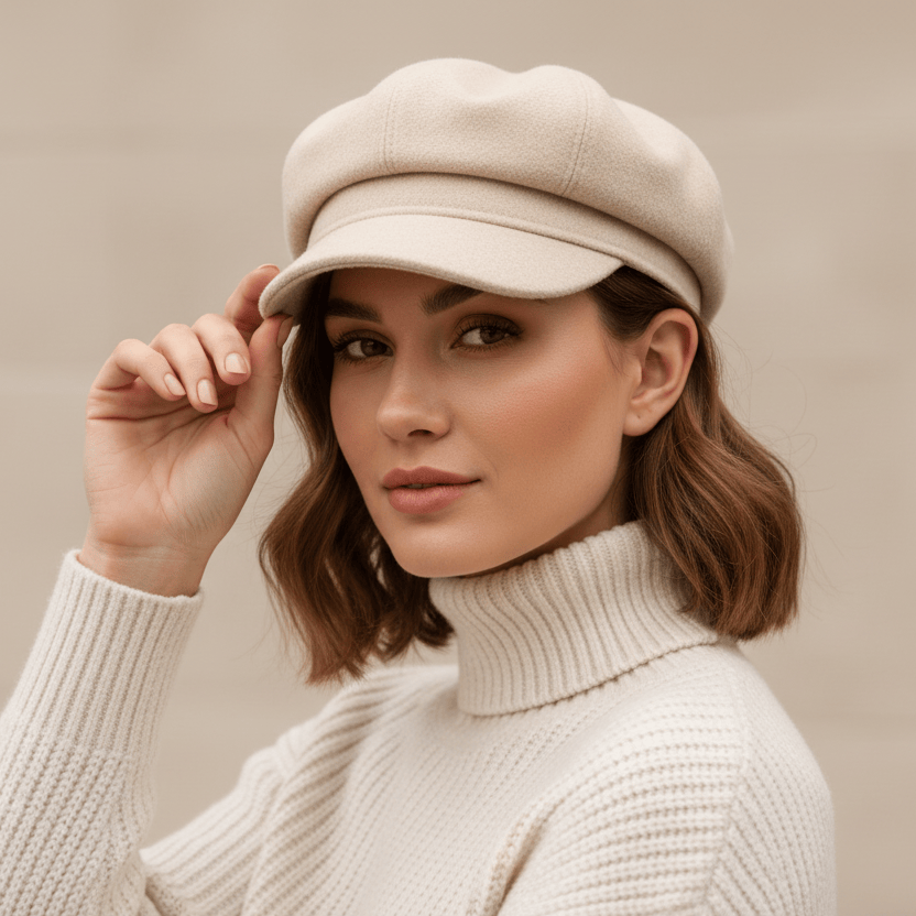 Béret Femme Vintage Image