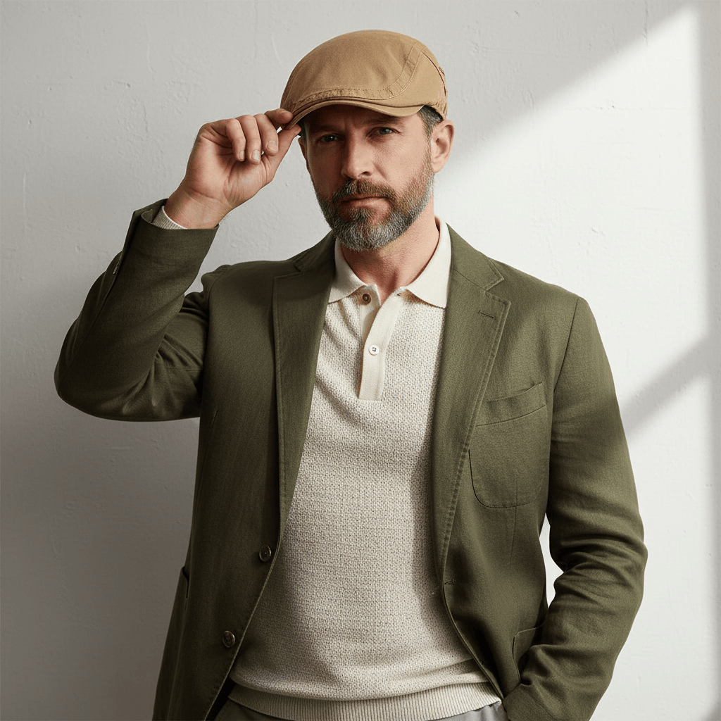 Béret Homme Casual Coton