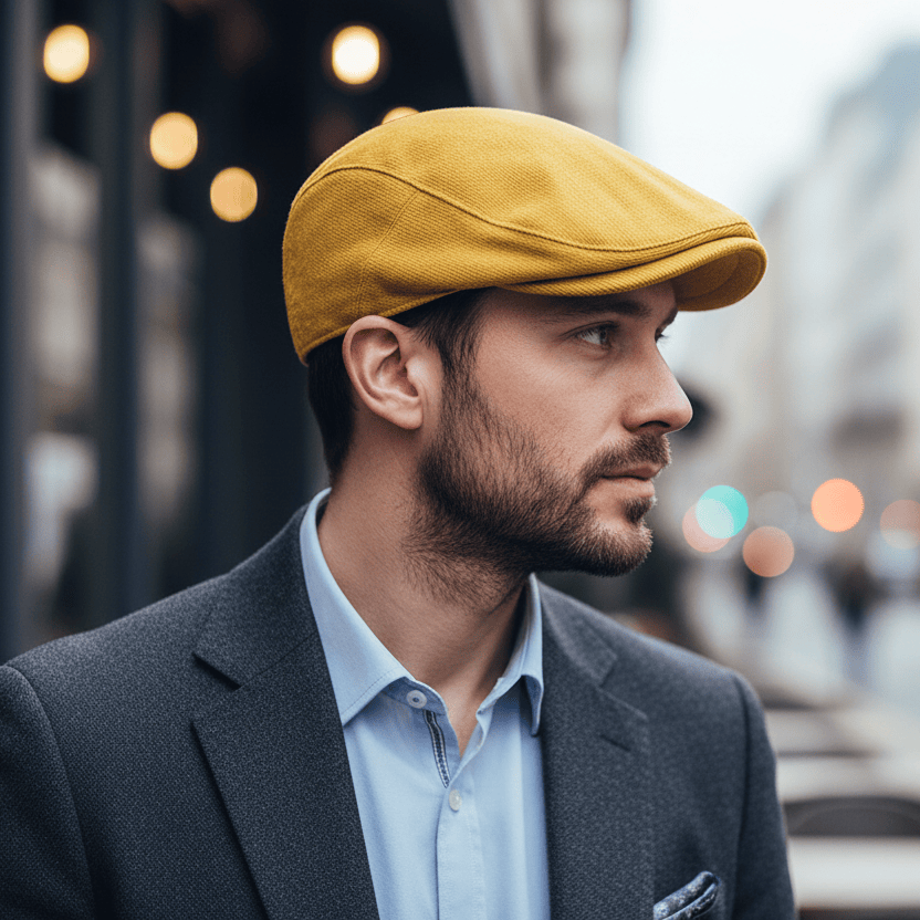 Béret Homme en Coton Léger Image