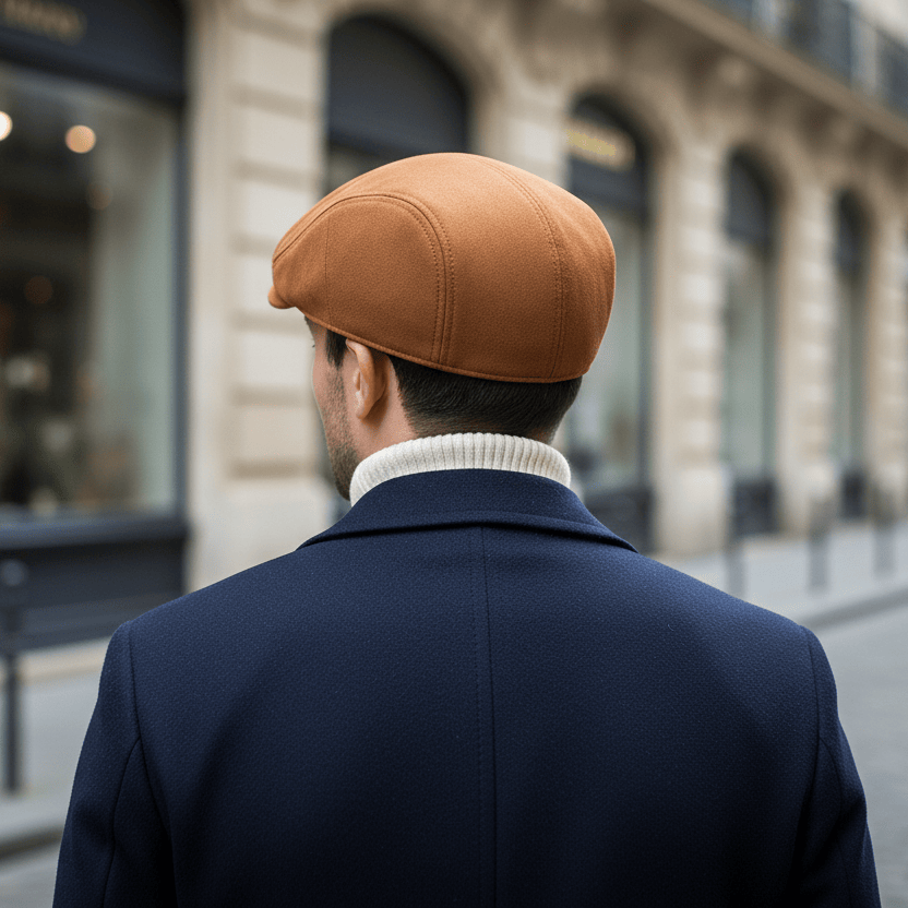 Béret Homme en Daim Image