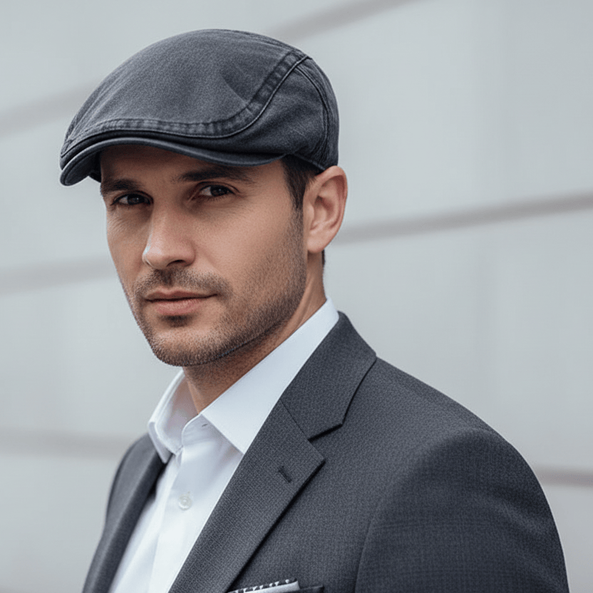 Béret Homme Jean Vintage Image