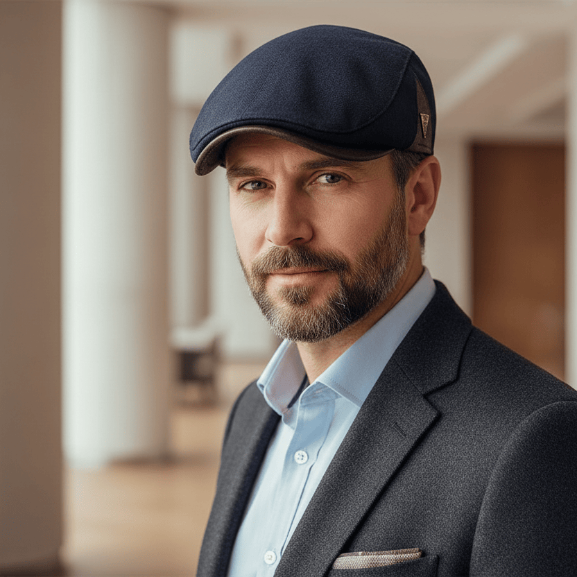 Béret Homme Rétro Image