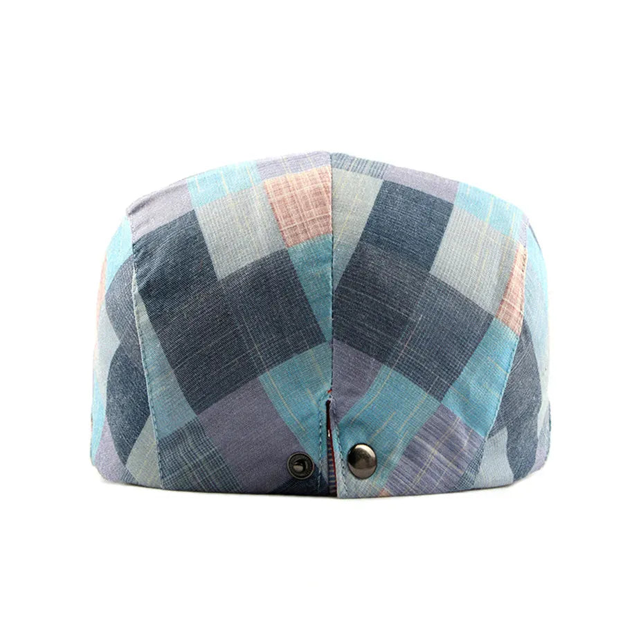 Béret Vintage en Tartan