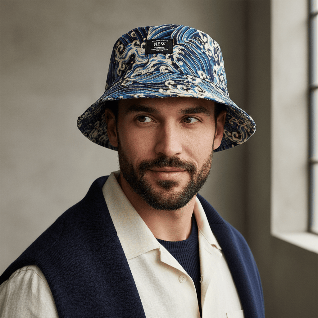 Bob à Motif Décontractée Image