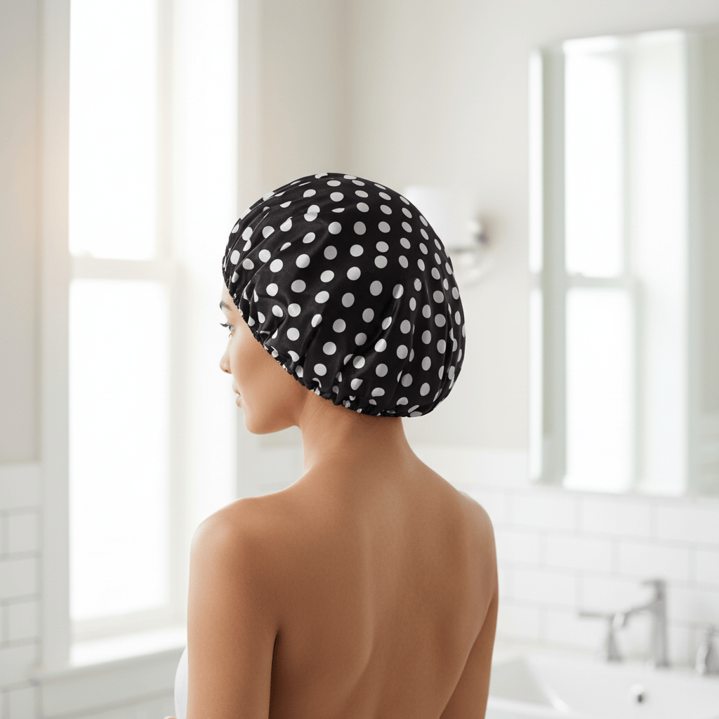 Bonnet de Nuit à Pois Image