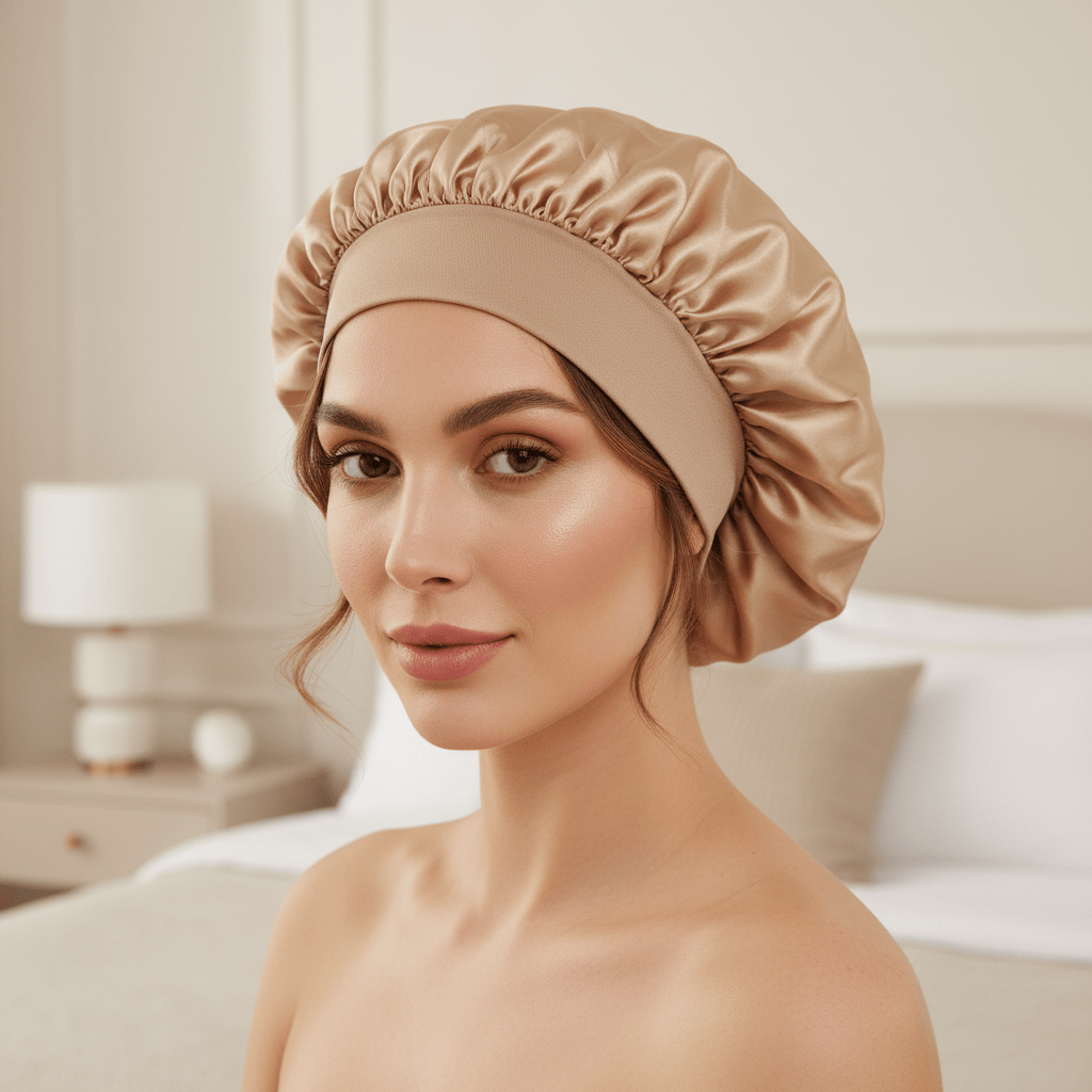 Bonnet de Nuit Élastique Image
