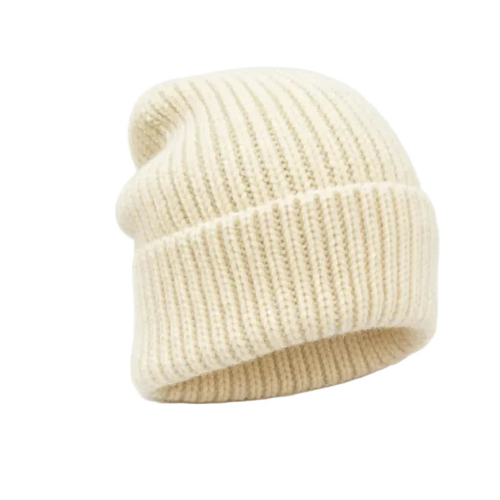Bonnet Femme Ample Épais en Tricot