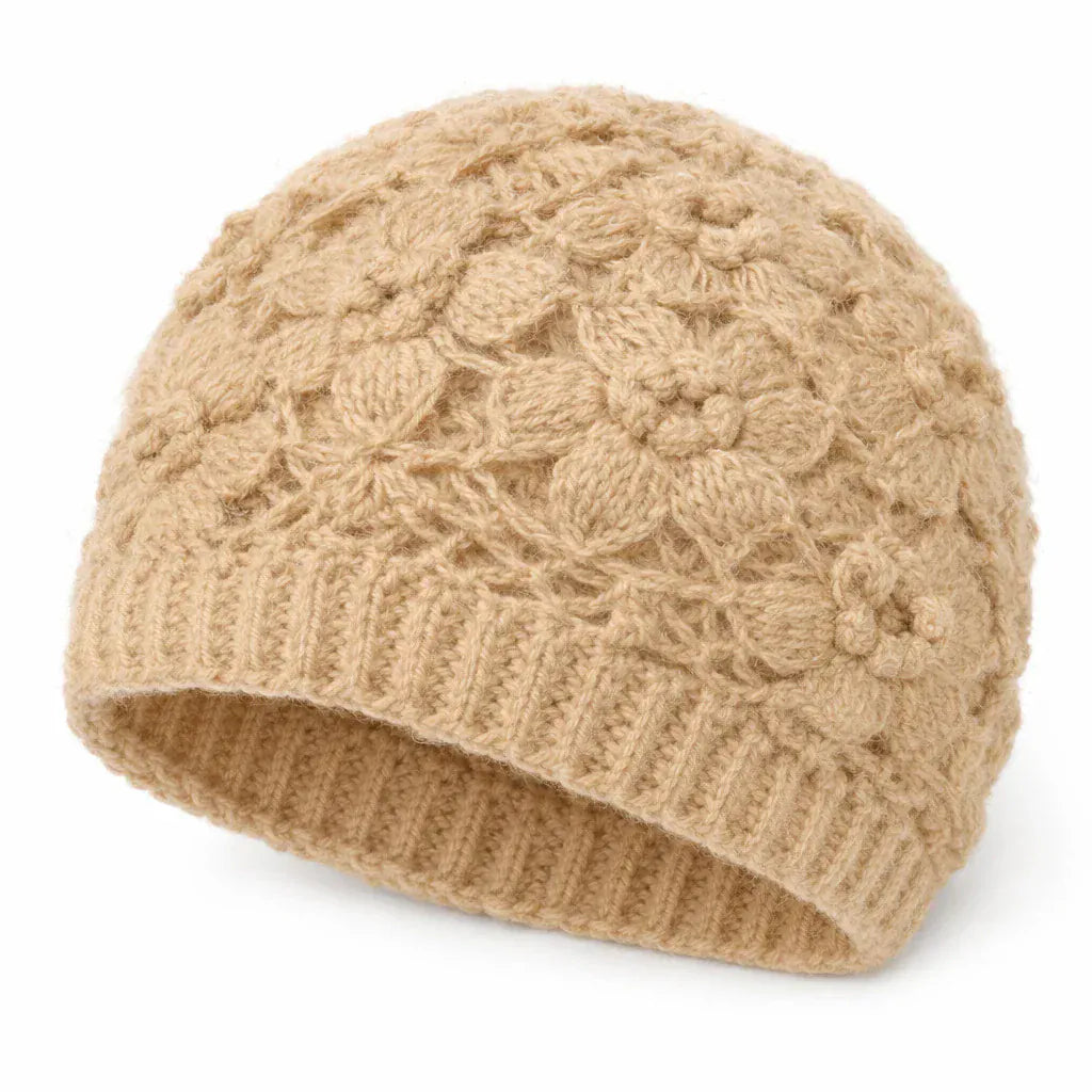 Bonnet Femme Crocheté Léger