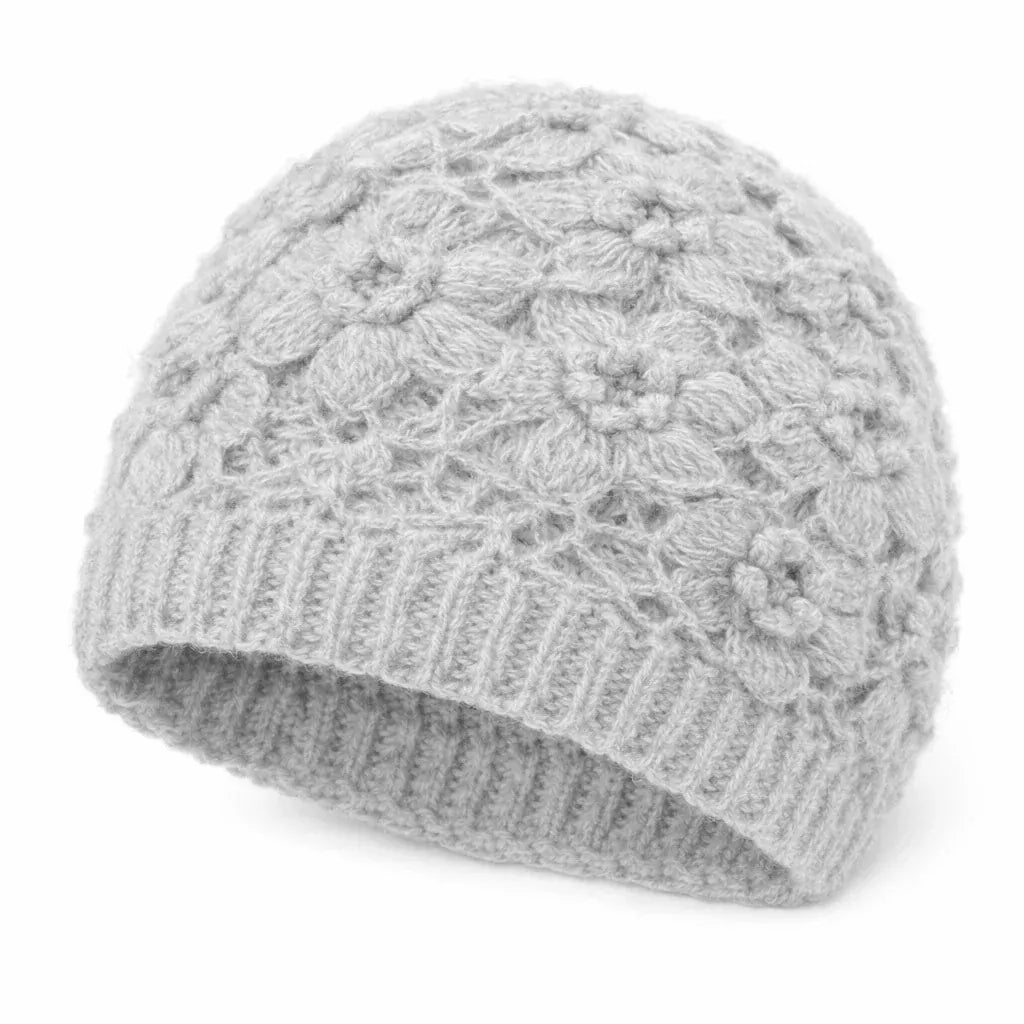 Bonnet Femme Crocheté Léger