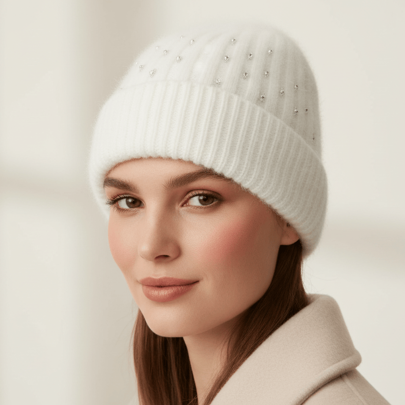 Bonnet Femme Douceur Perlée Image