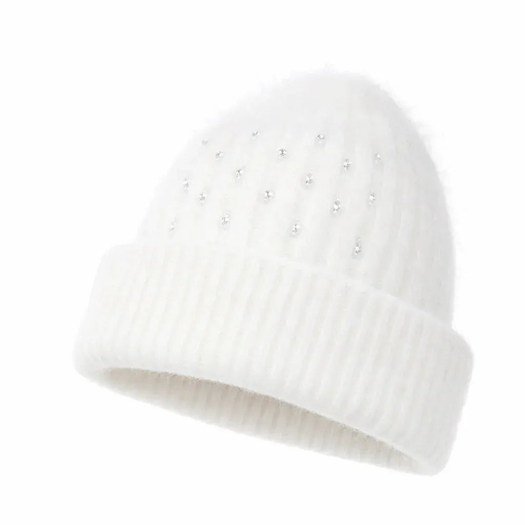 Bonnet Femme Douceur Perlée