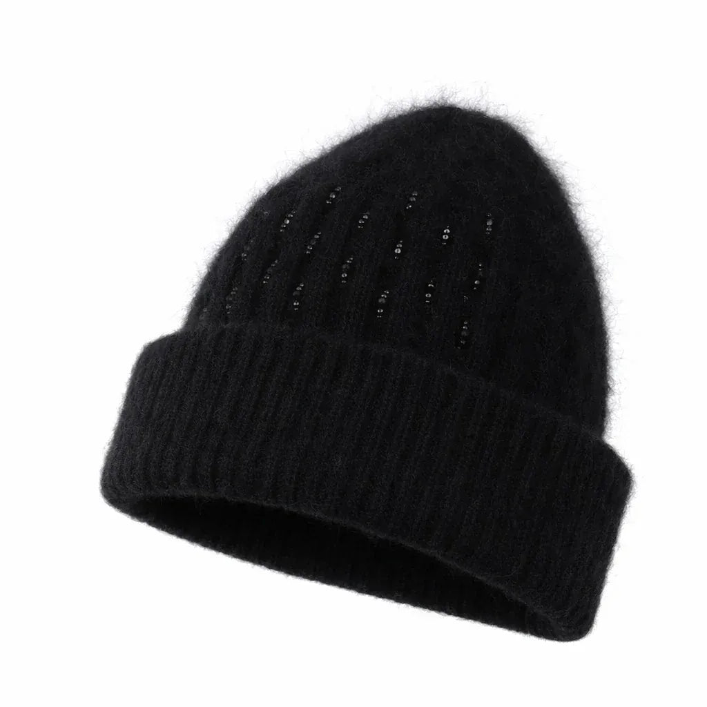 Bonnet Femme Douceur Perlée