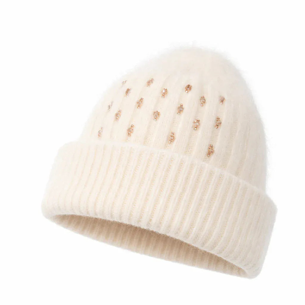 Bonnet Femme Douceur Perlée