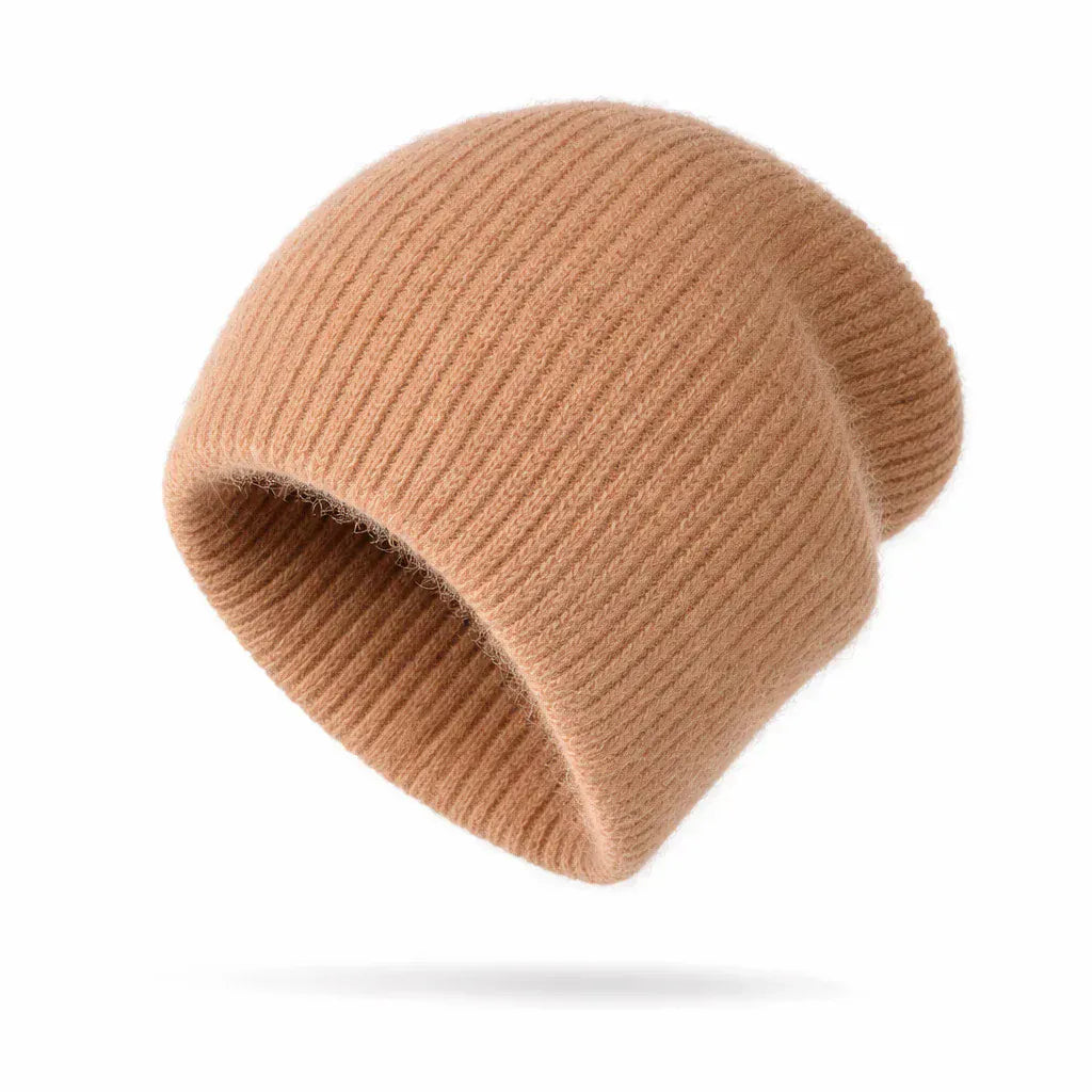 Bonnet Femme en Cachemire Doux