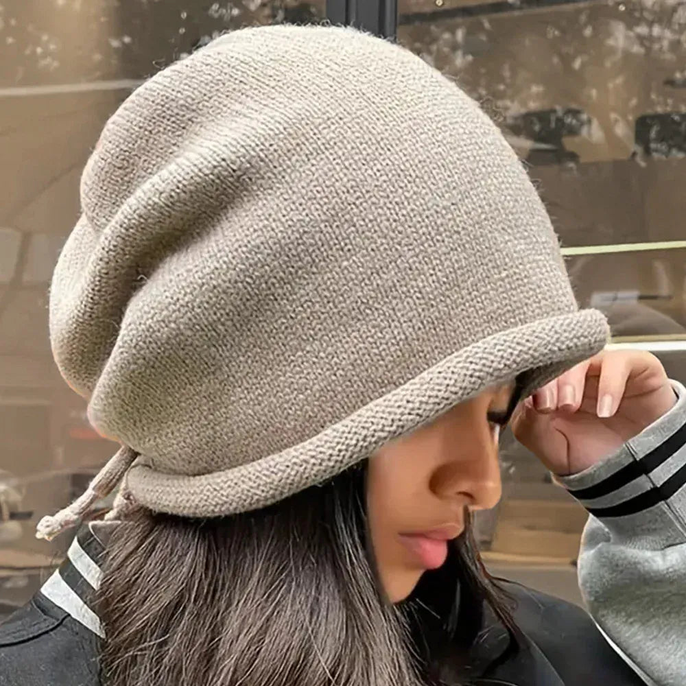 Bonnet Femme Épais et Décontracté
