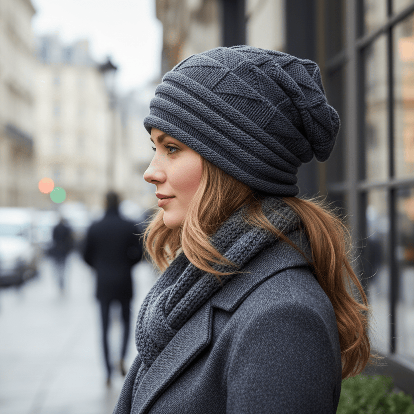 Bonnet Femme Hiver Ample