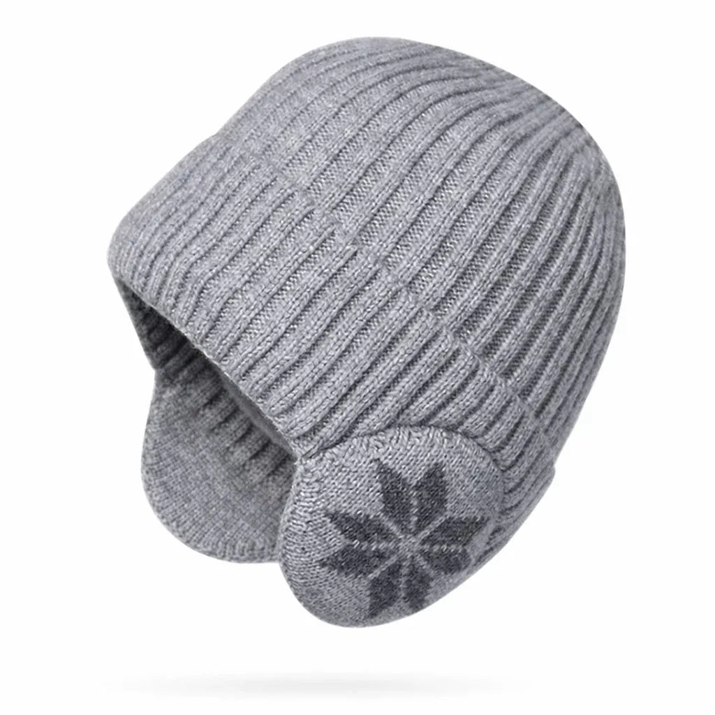 Bonnet Hiver avec Protège-Oreilles Ultra-Chaud et Doux