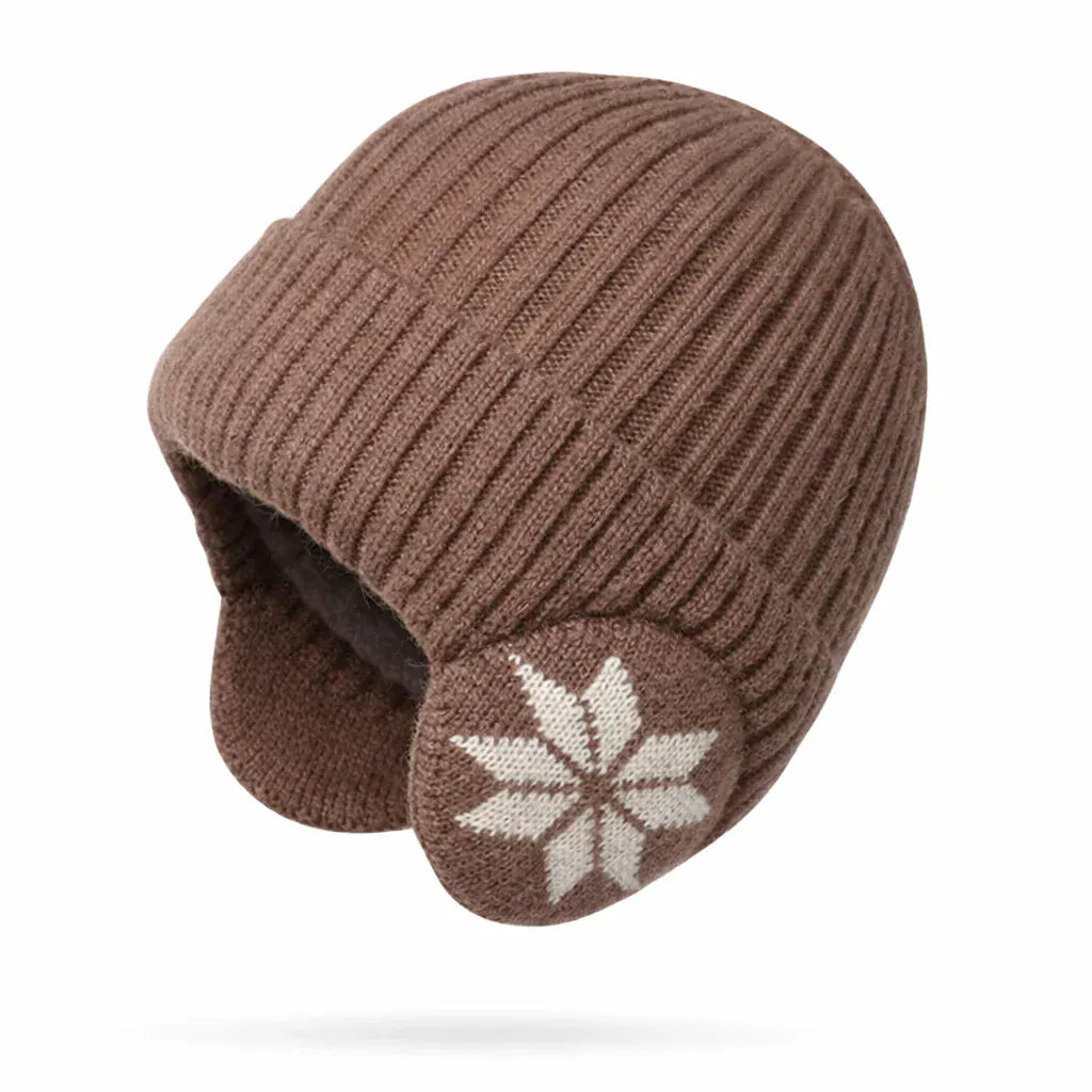 Bonnet Hiver avec Protège-Oreilles Ultra-Chaud et Doux