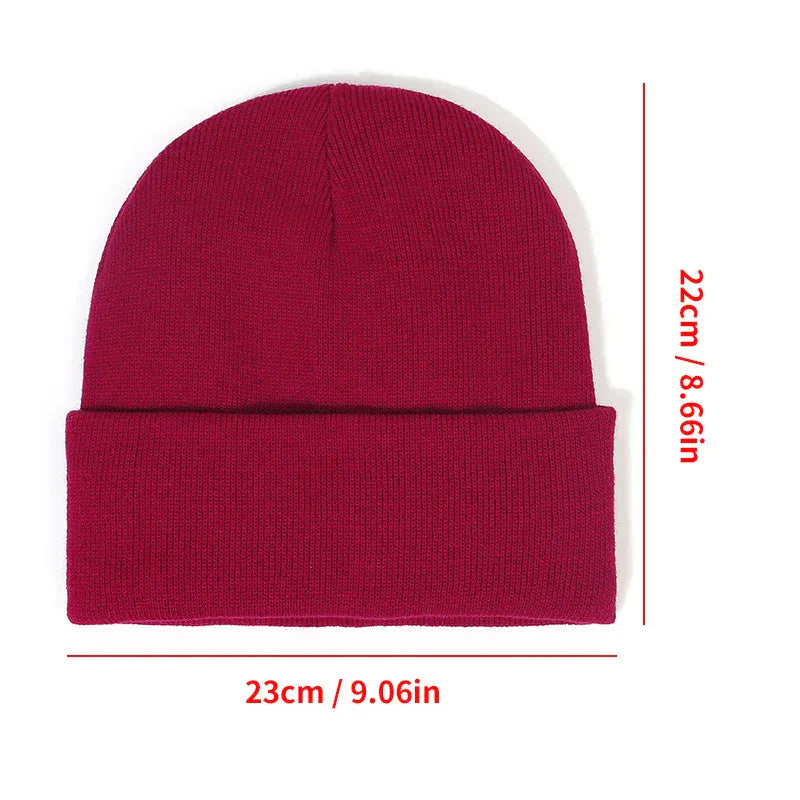 Bonnet Tricoté Doublure Satin