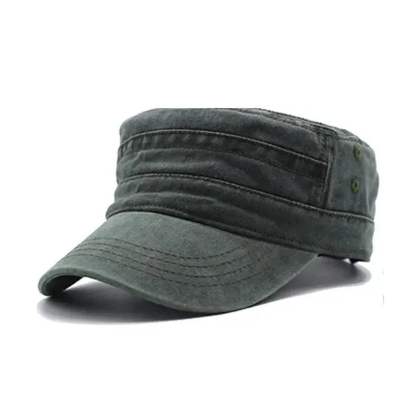 Casquette à visière plate