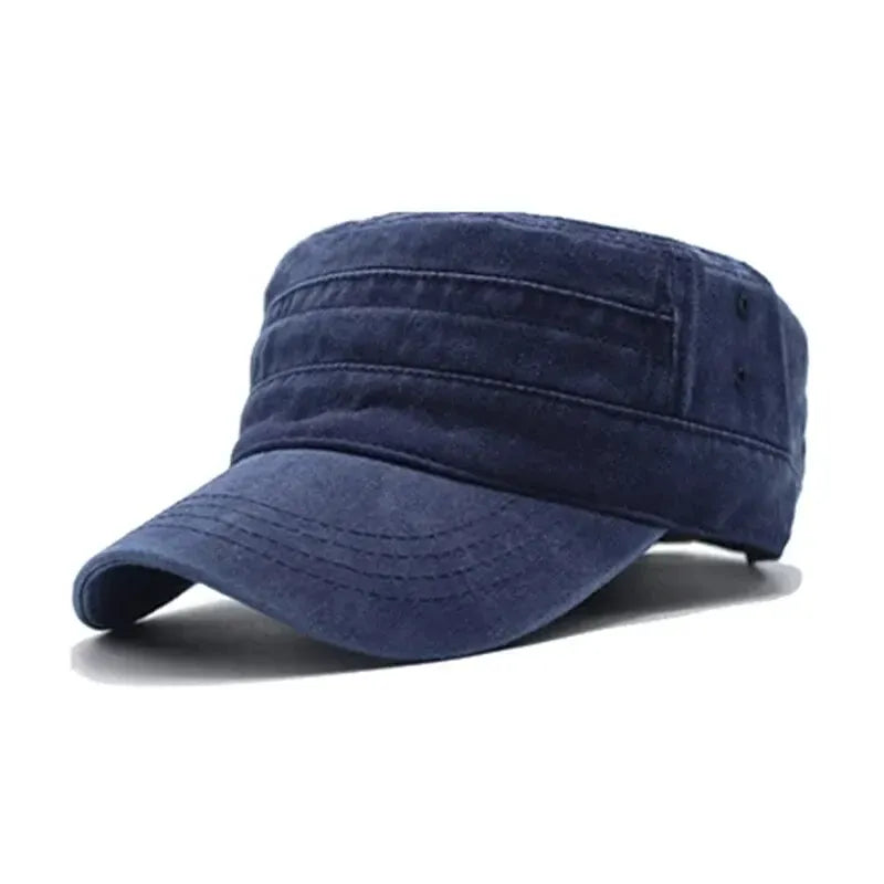 Casquette à visière plate