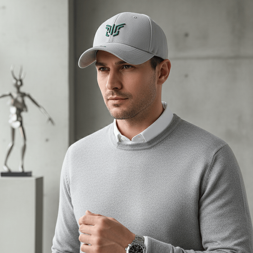 Casquette Brodée Élégante Image