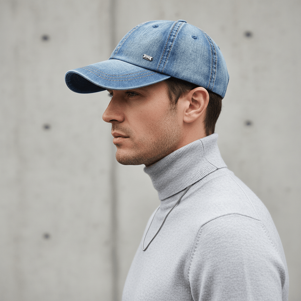 Casquette Denim Vintage Image