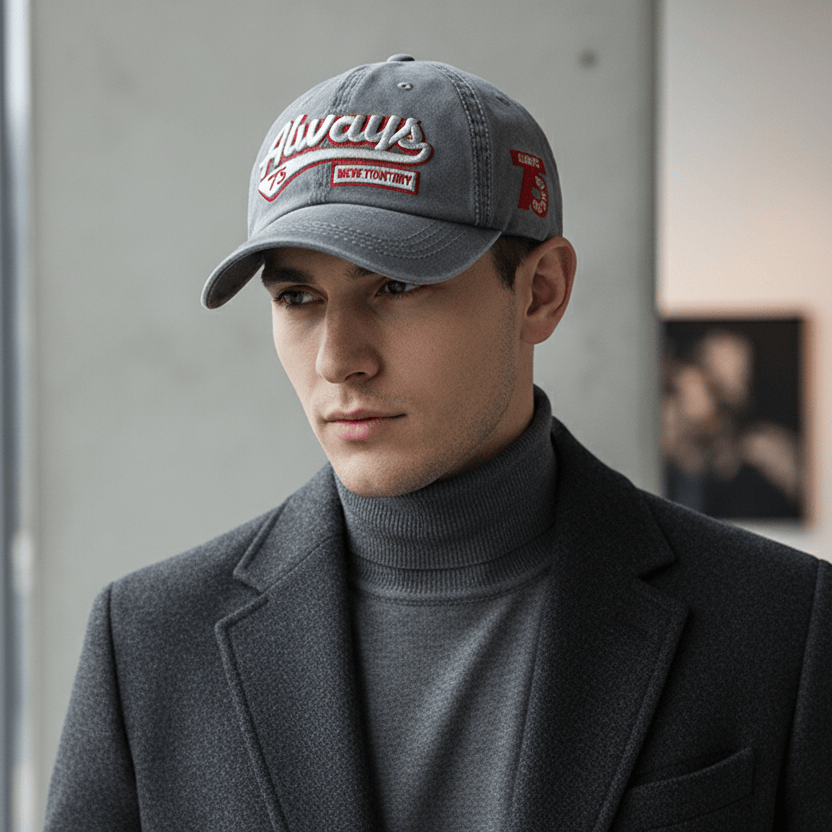 Casquette Vintage Brodée Always Image