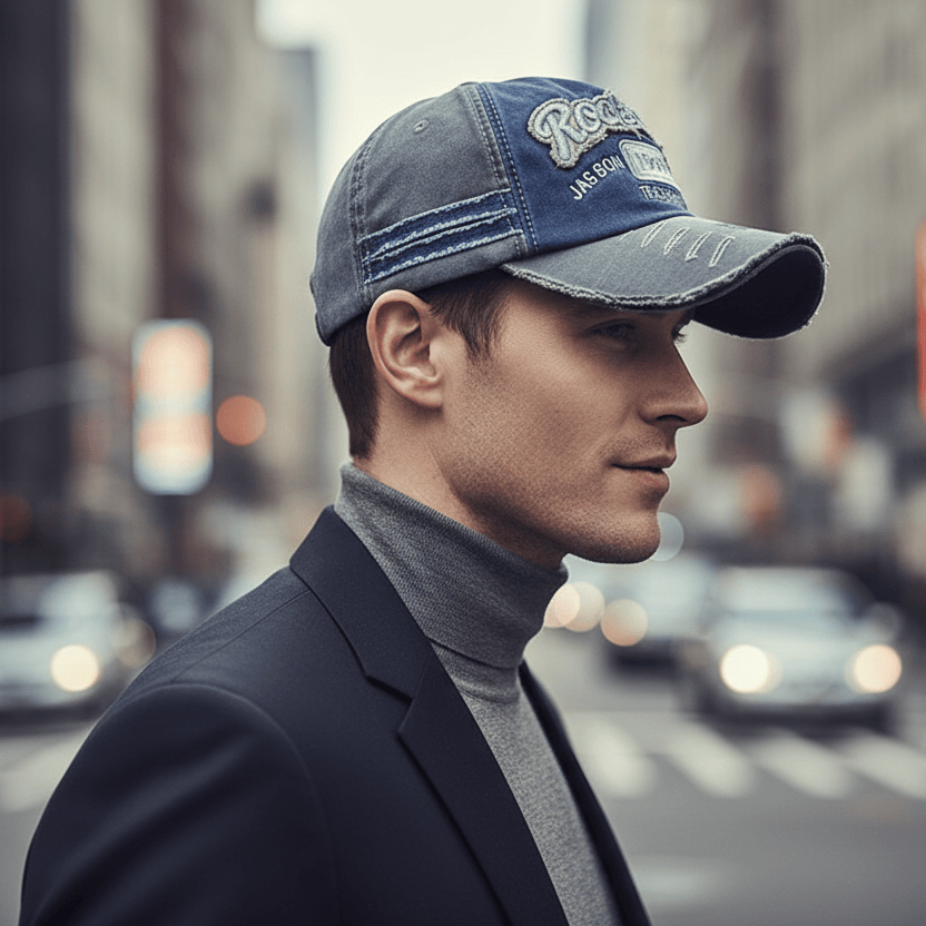 Casquette Vintage Patchwork Image