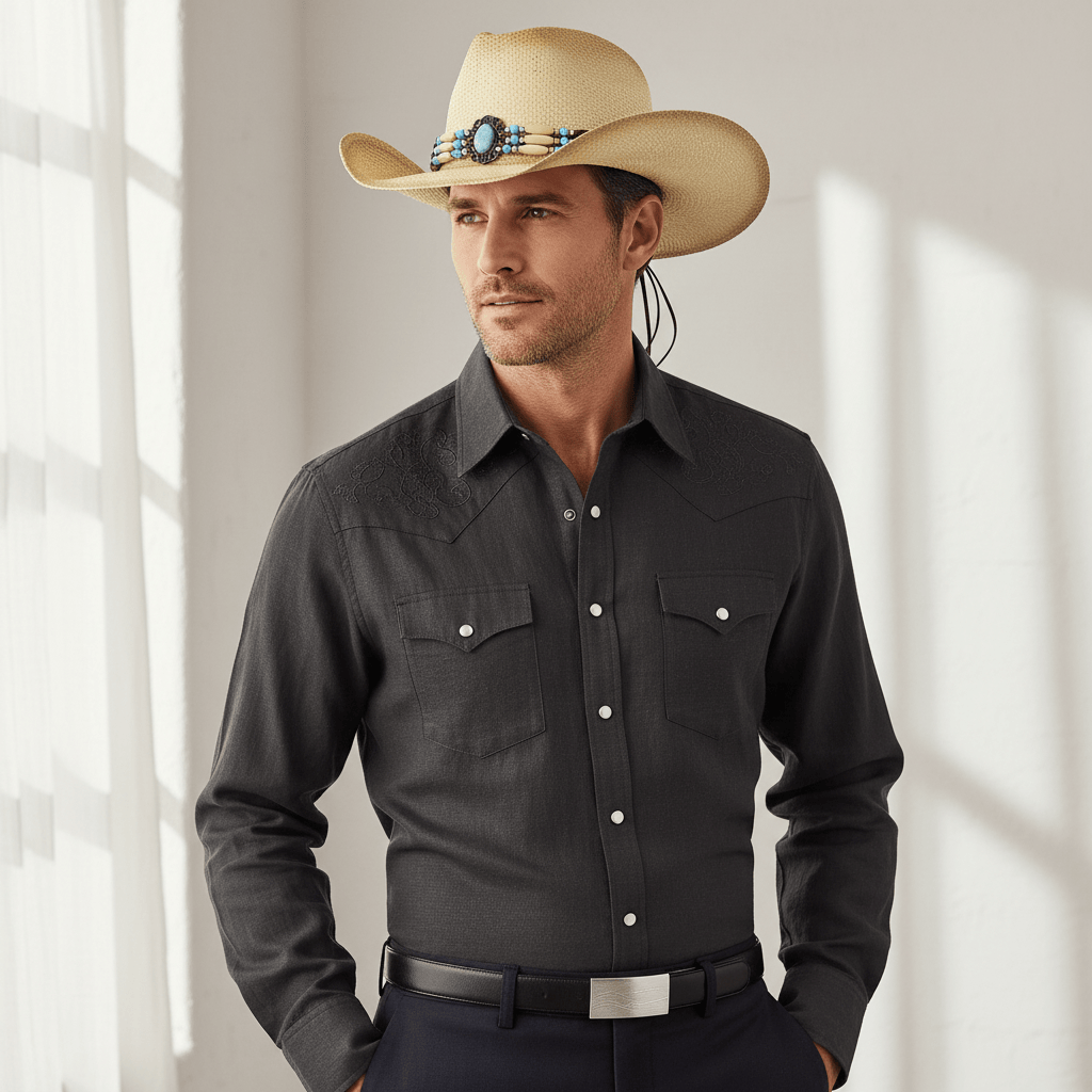 Chapeau Cowboy Authentique Image