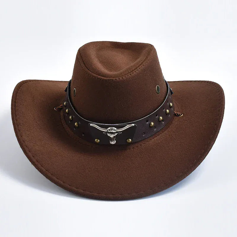 Chapeau Cowboy Marron