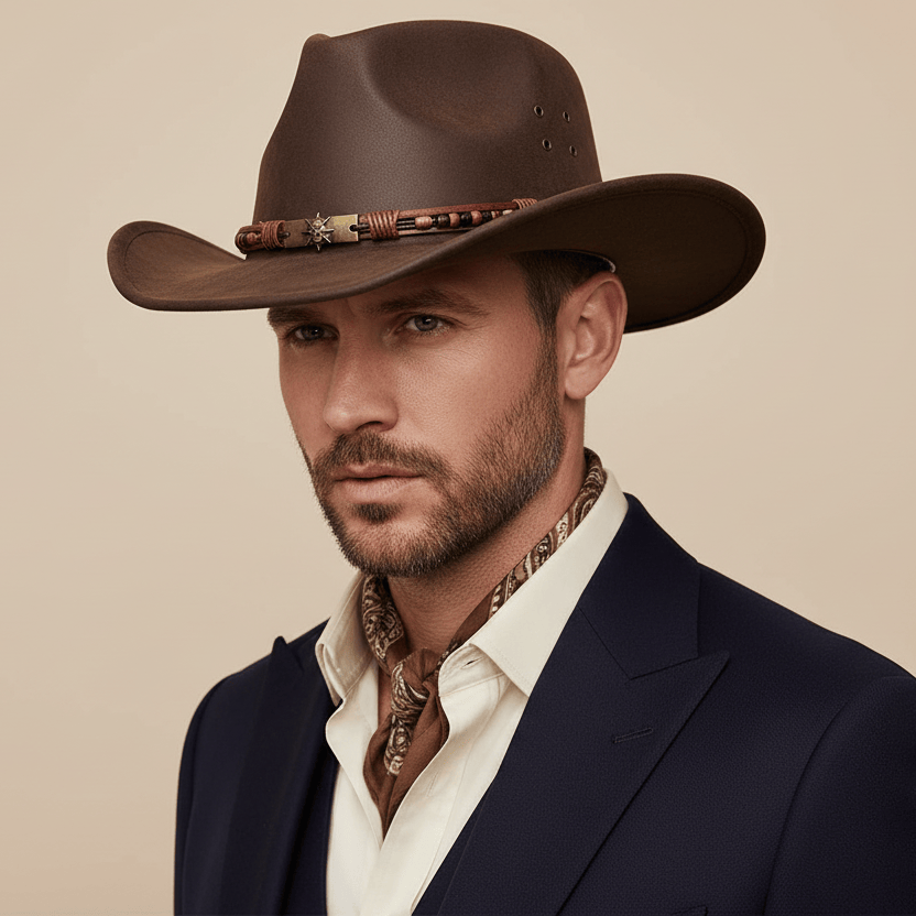 Chapeau Cowboy Premium Image