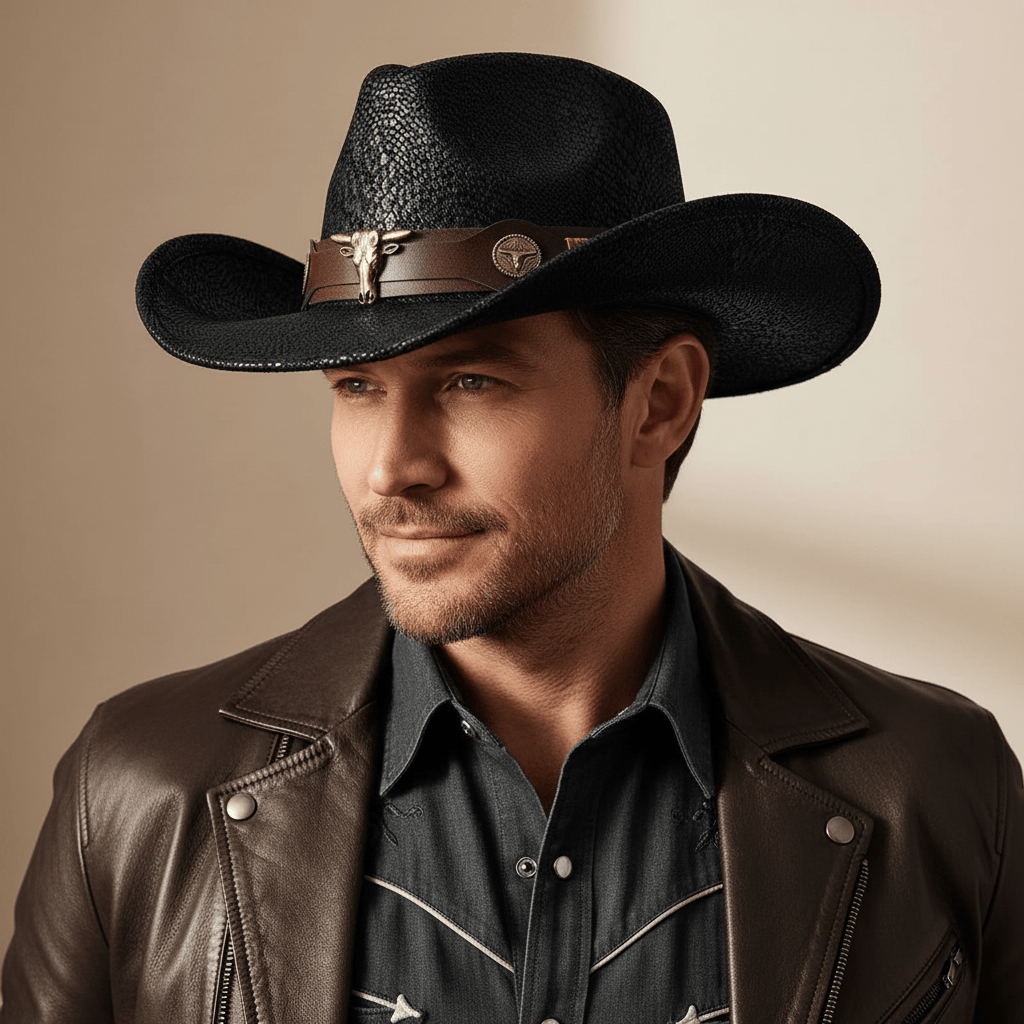 Chapeau Cowboy Style Américain Image