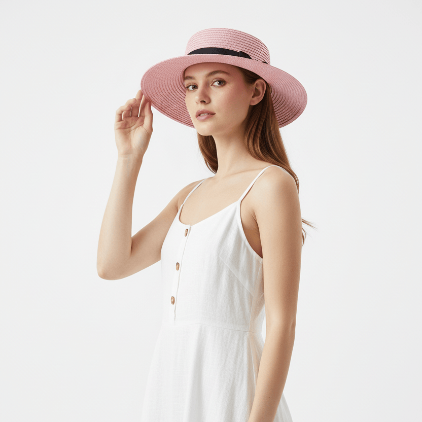 Chapeau de Paille à Bord Souple Image