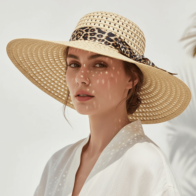 Chapeau de Paille Bohème Chic Image