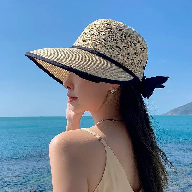Chapeau de Paille Large Visière Plage