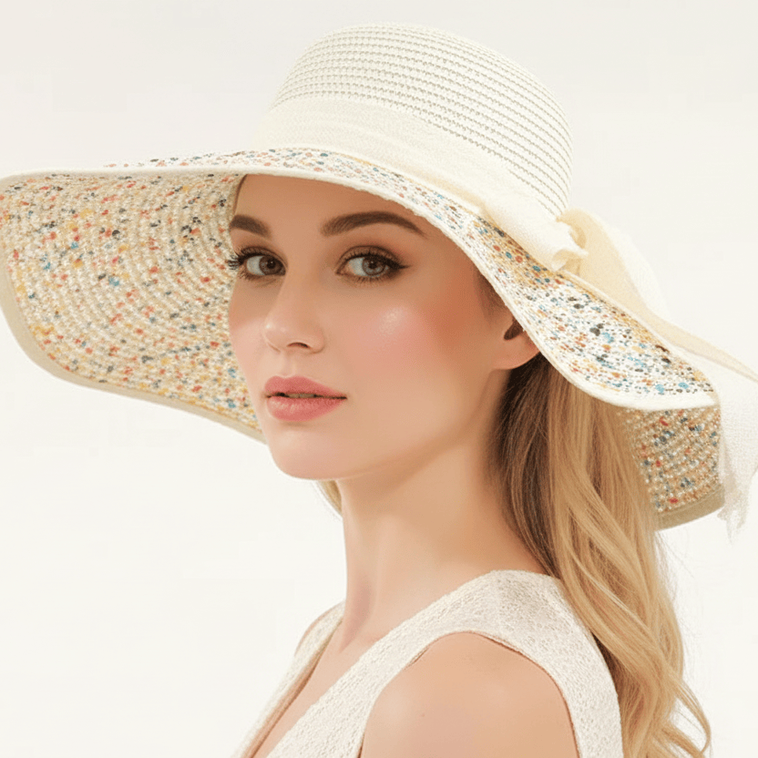 Chapeau de Paille Multicolore Image