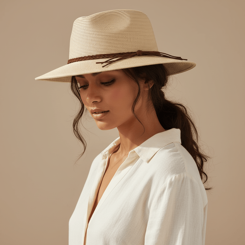 Chapeau de Paille Pliable Image