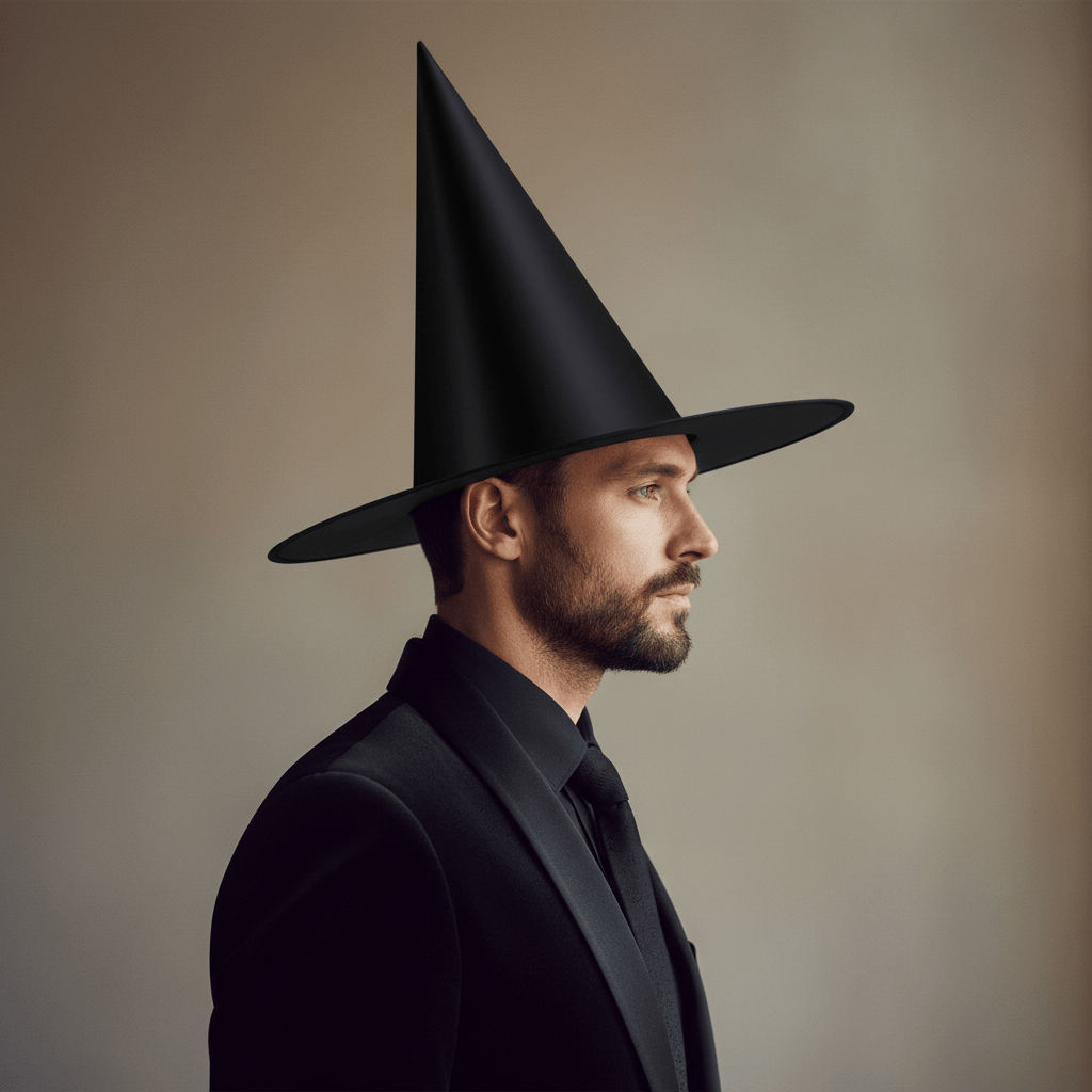 Chapeau de Sorcière Noir Image