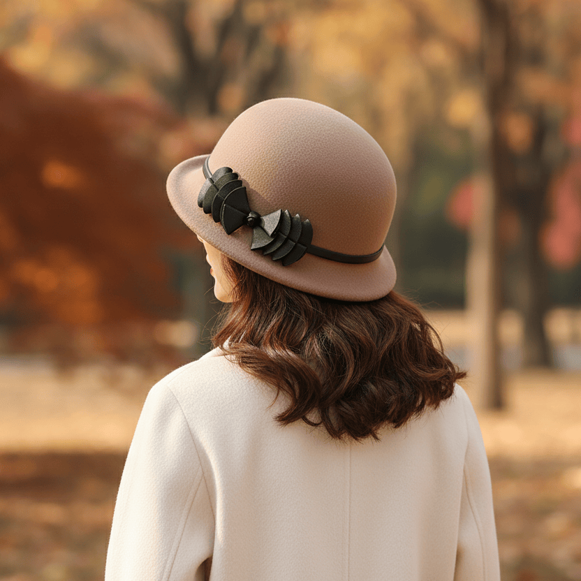 Chapeau en Laine Cloche Melon Image