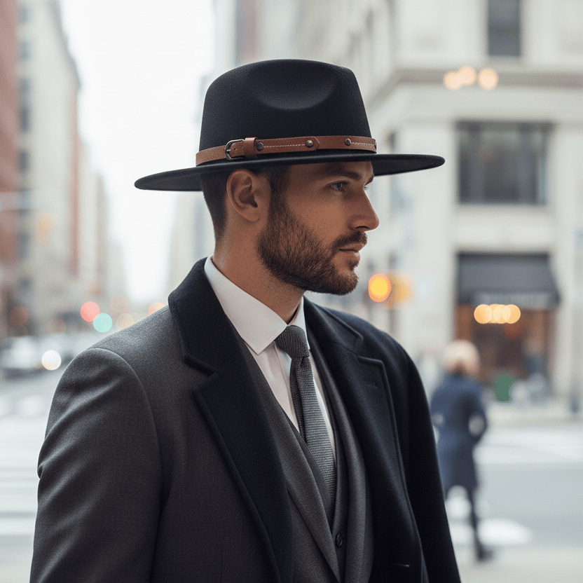 Chapeau Fedora Chic Polyvalent Image