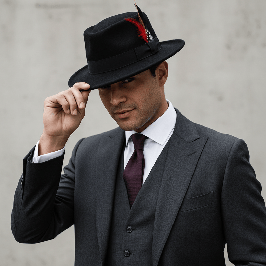 Chapeau Fedora Coton à Plume Image