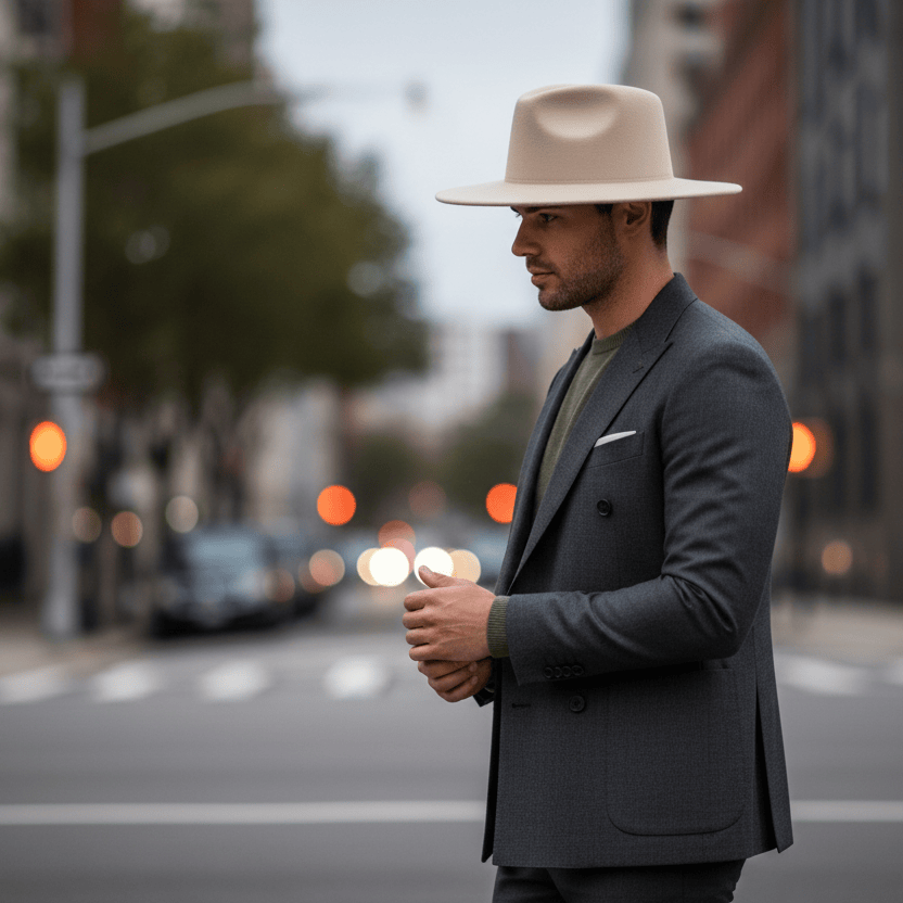 Chapeau Fedora Coton Mixte Image