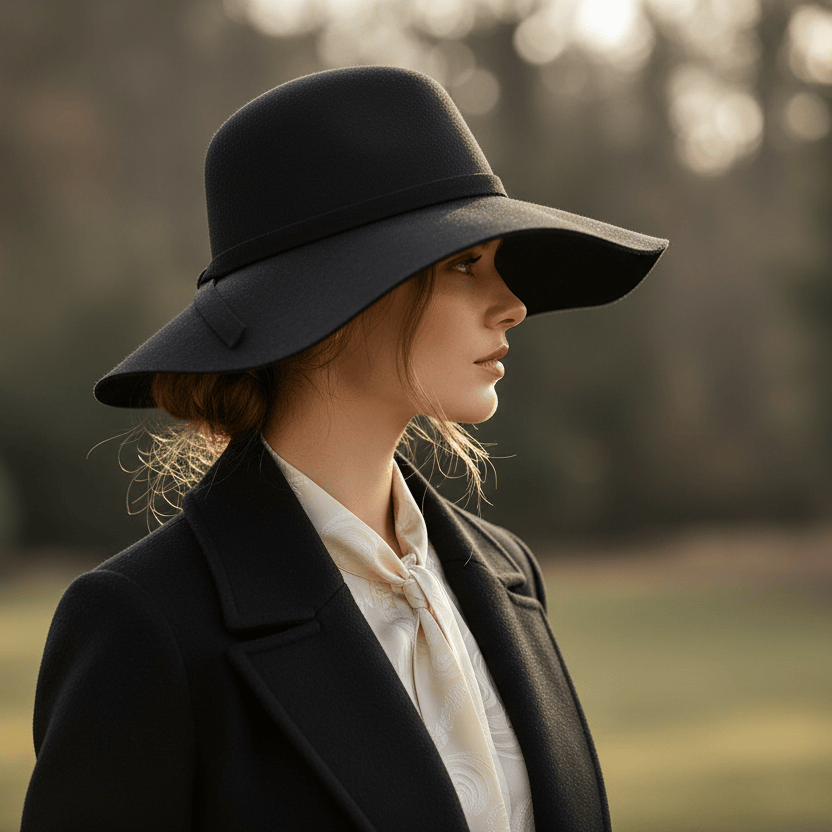 Chapeau Fedora Femme Rond Classe Image