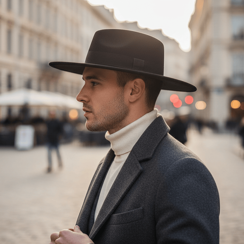 Chapeau Fedora Sombrero Chic Image