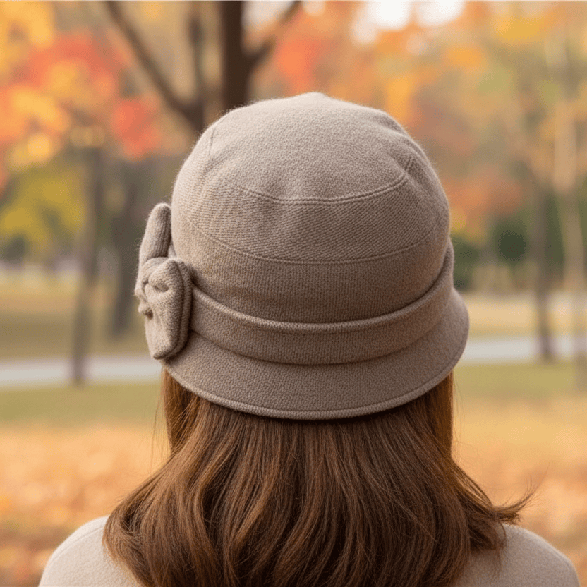 Chapeau Melon Cloche Femme Hiver Image