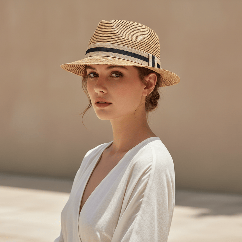 Chapeau Panama Homme Classique Image
