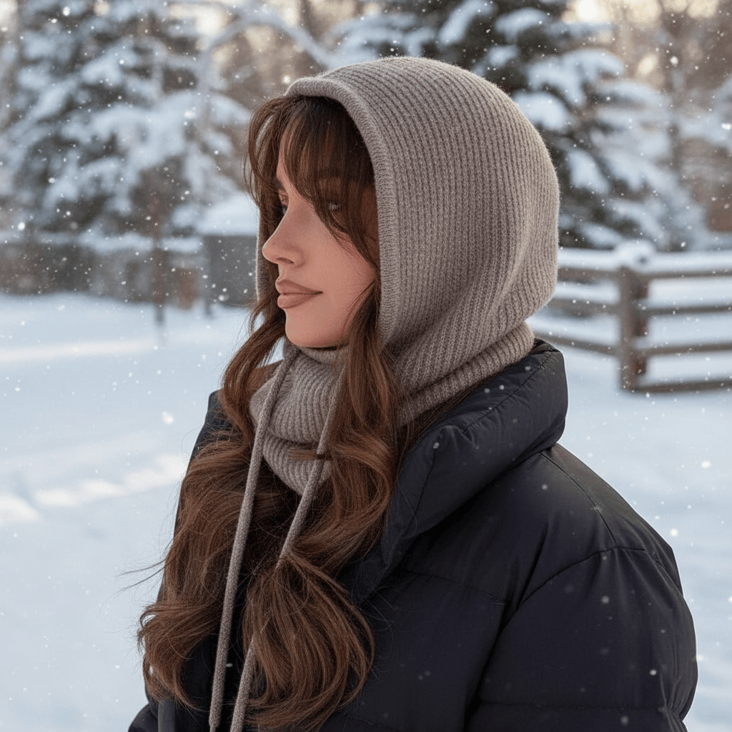 Chapka Femme Hiver Élégant Image